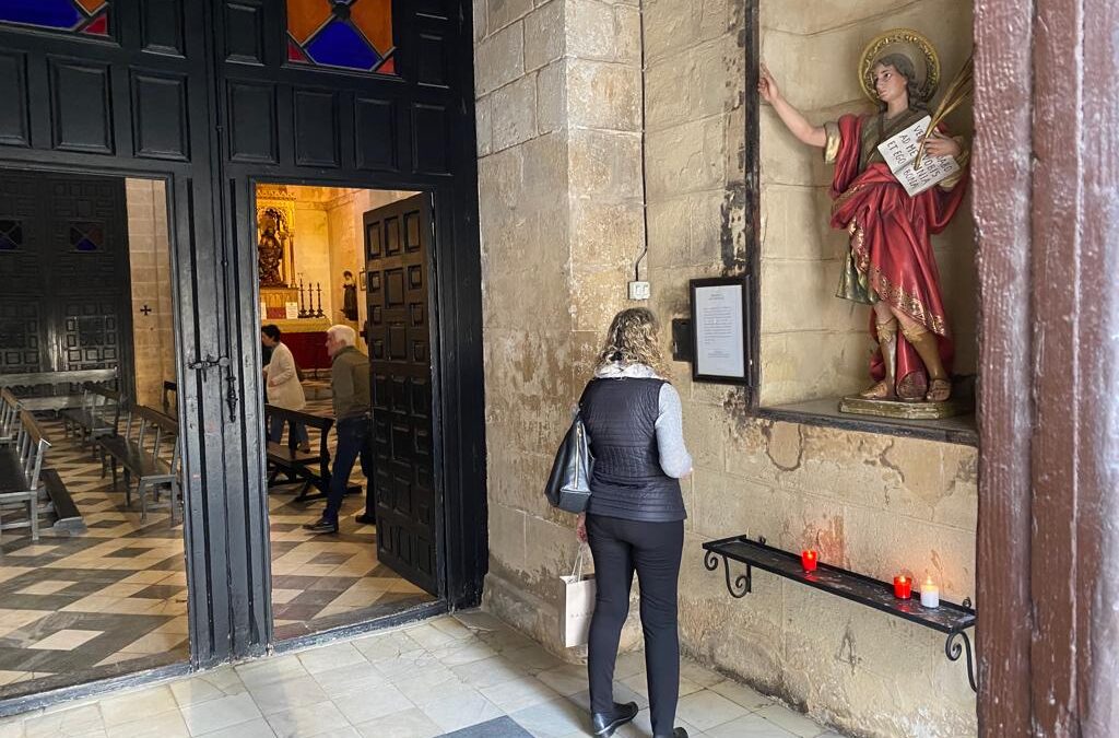 Hoy lunes 5 de febrero visita a San Juan de los Caballeros