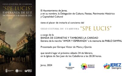 El Ciclo «Spe Lucis» llega esta sábado a San Juan con el concierto de la Banda CCyTT de la Caridad a las 20.30 horas