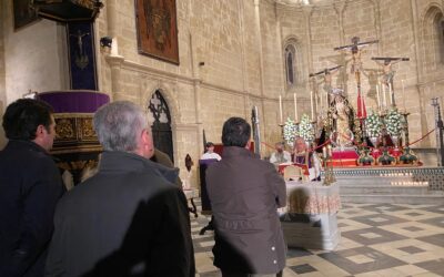 Este lunes 26 de febrero hemos celebrado la Misa mensual de la Orden de Caballería del Santo Sepulcro
