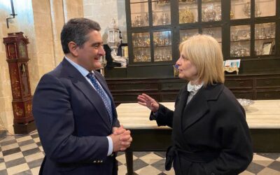 La Alcaldesa ha visitado nuestra Hermandad