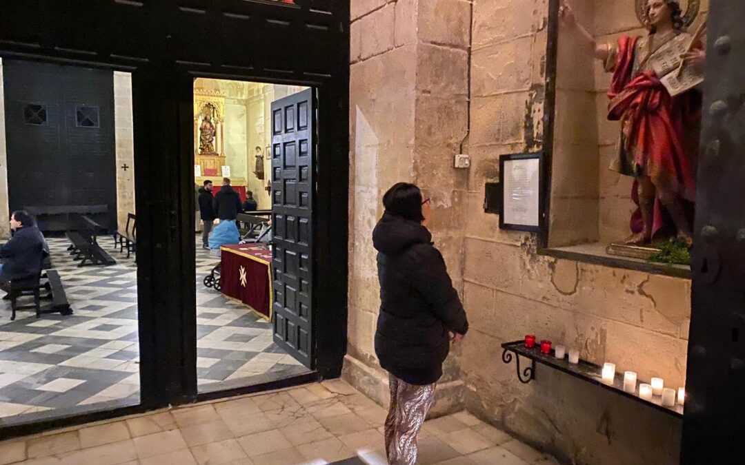 Hoy lunes 4 de marzo visita a San Juan de los Caballeros