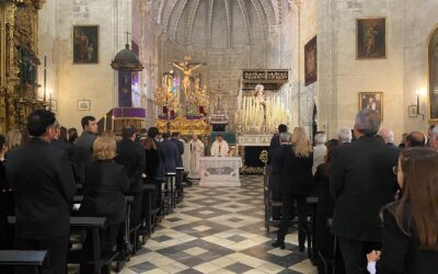 Hoy Jueves Santo a las 11.00 horas tenemos Misa de Hermandad