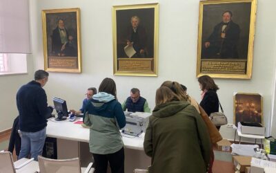 Continúa el reparto de Papeletas de Sitio en El Pilar