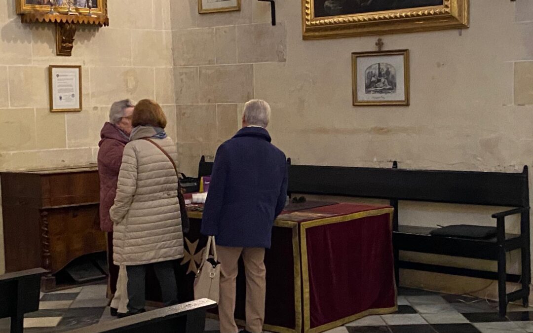 Hoy Lunes Santo visita a San Juan de los Caballeros solo por la mañana