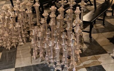 El equipo de mayordomía no para estos días