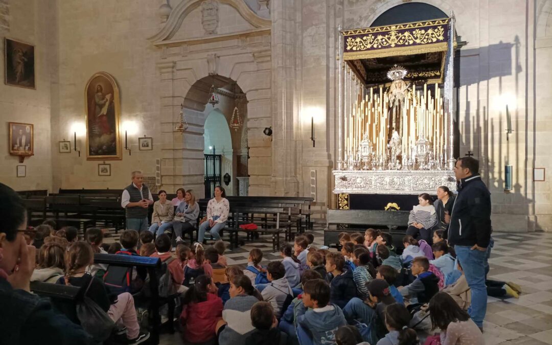 Visitas de escolares a San Juan de los Caballeros