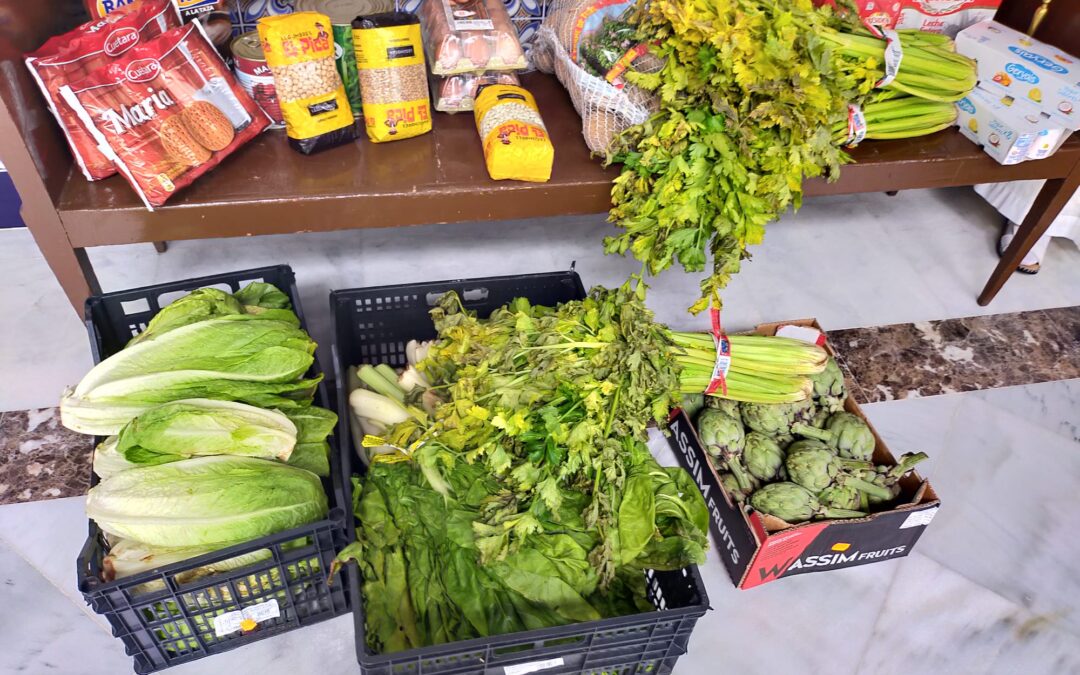 Acciones de la Bolsa de Caridad de la Hermandad en Semana Santa