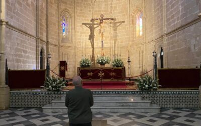 Este lunes 15 de abril hemos tenido visita a San Juan de los Caballeros