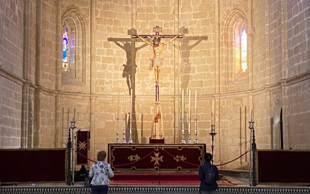 Este lunes 22 de abril hemos tenido visita a San Juan de los Caballeros