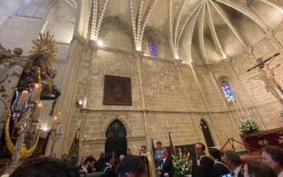 La Virgen del Carmen visitó este domingo 14 de abril San Juan de los Caballeros