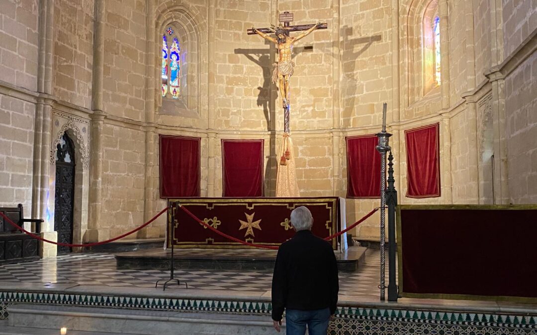 Este lunes 8 de abril hemos tenido visita a San Juan de los Caballeros