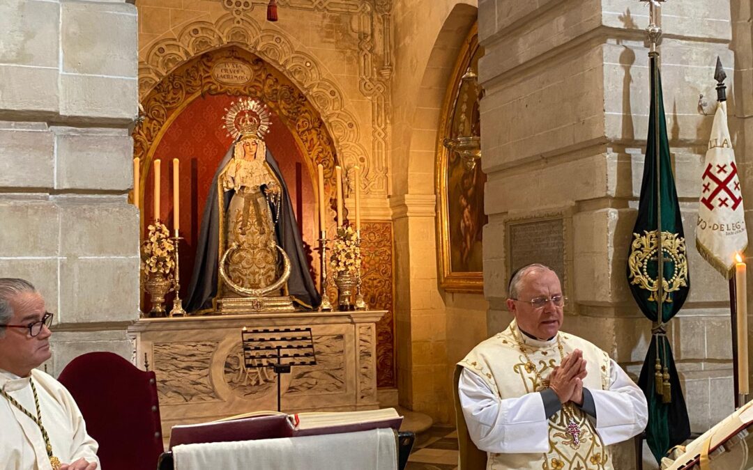 Hoy lunes 17 de junio a las 19.30 Misa de la Orden del Santo Sepulcro en San Juan