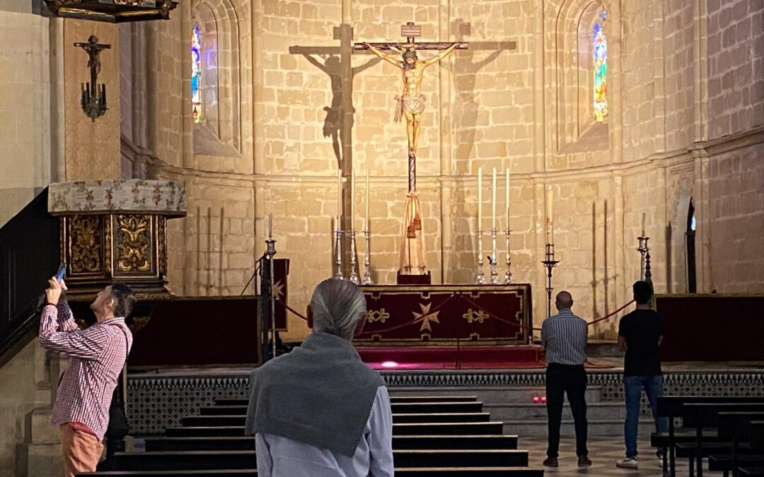 Este lunes 6 de mayo hemos tenido visita a San Juan de los Caballeros