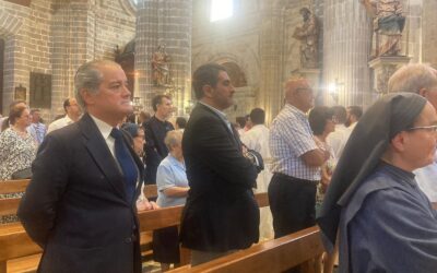 Nuestra Hermandad asiste al Funeral por la madre del Obispo de Jerez