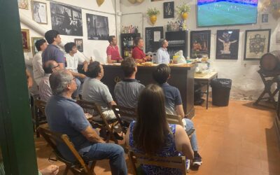 Viendo a España ganar en la Hermandad