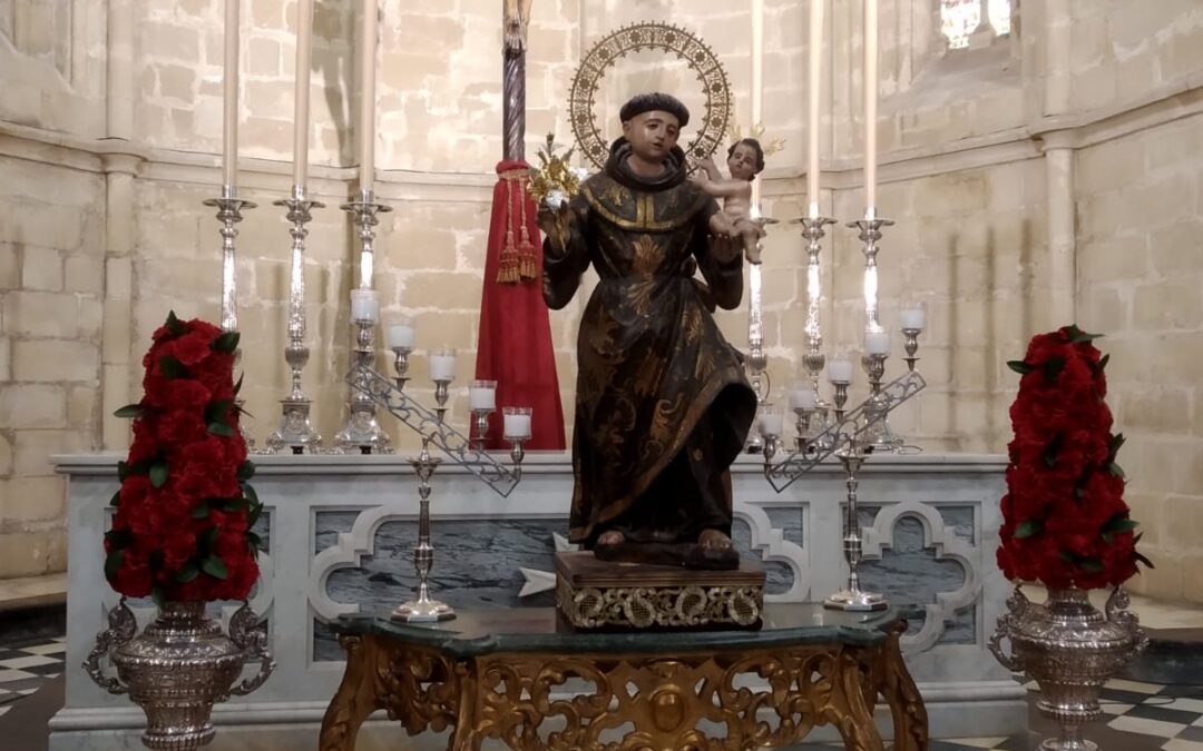 Este jueves día 13 los Cultos semanales estarán dedicado a San Antonio