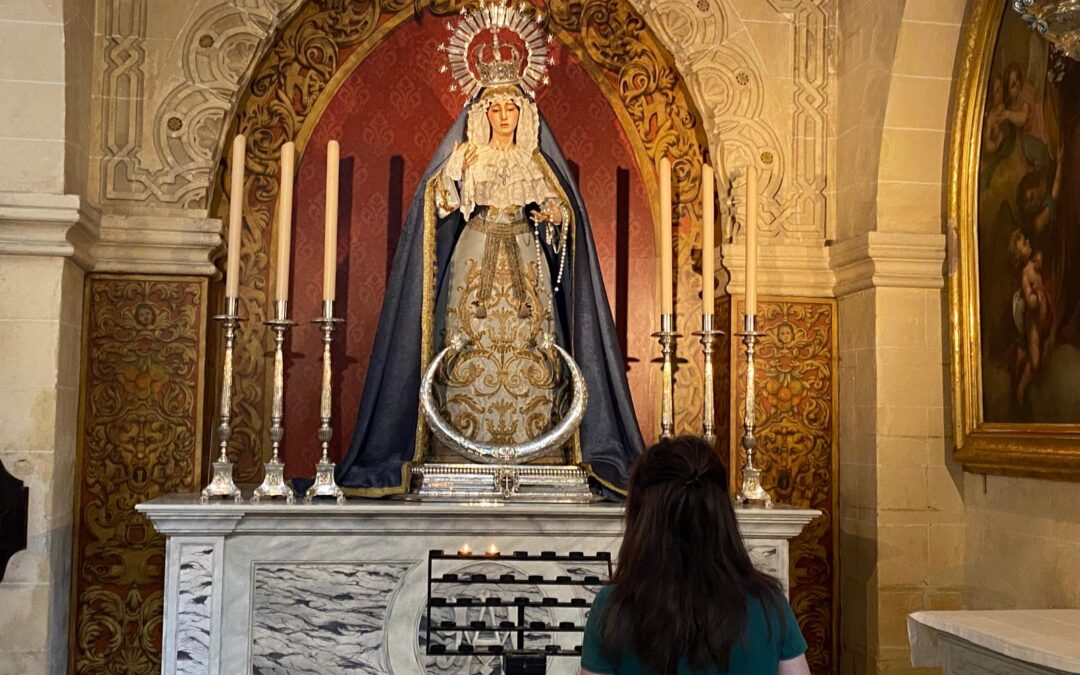 Este lunes 3 de junio hemos tenido visita a San Juan de los Caballeros