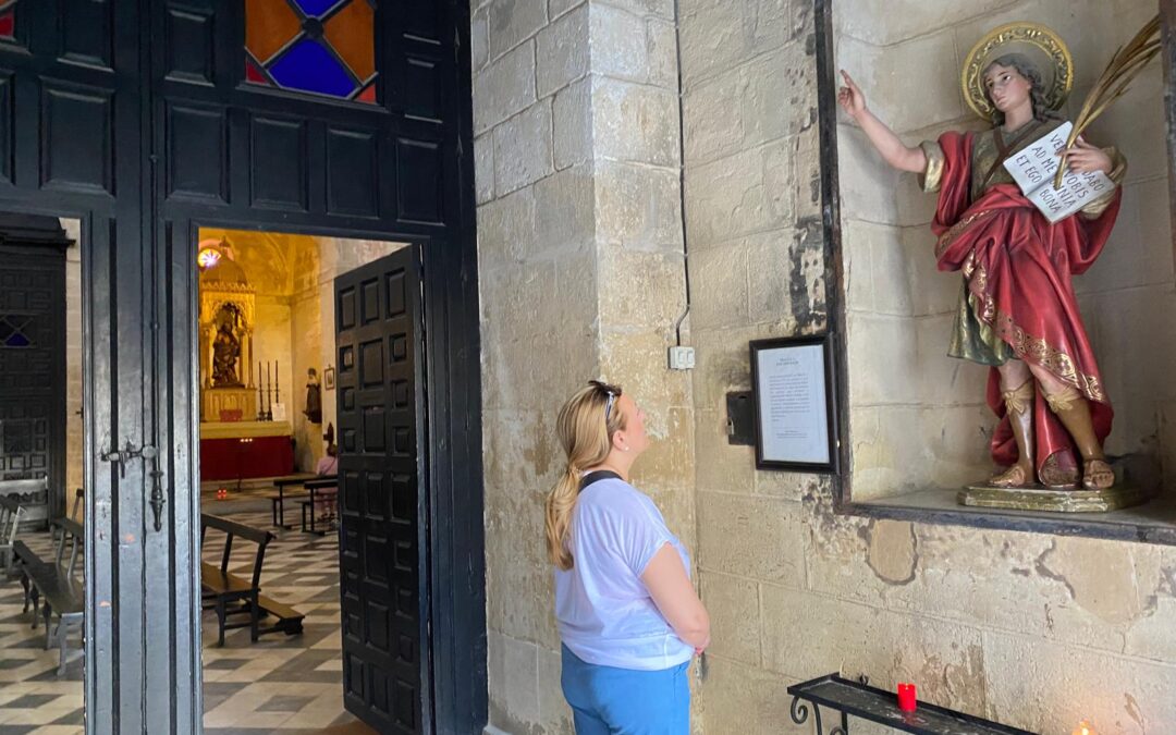 Hoy lunes día 1 visita a San Juan de los Caballeros