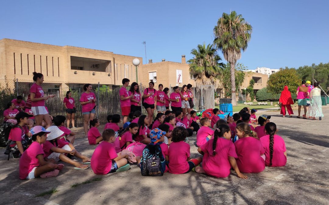 La Bolsa de Caridad de nuestra Hermandad colabora un año mas con el Campamento «Semillas de Esperanza»
