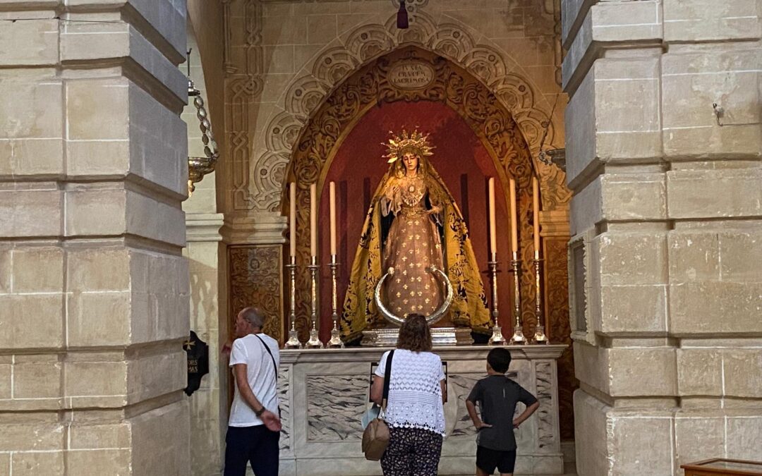 Este lunes 1 de julio hemos tenido visita a San Juan de los Caballeros