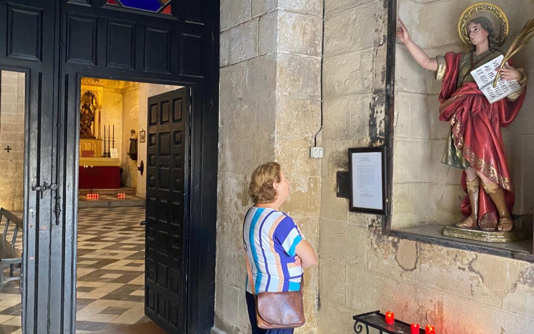 Hoy lunes día 22 visita a San Juan de los Caballeros