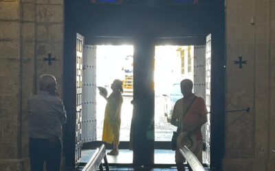 Este lunes 29 de julio hemos tenido visita a San Juan de los Caballeros