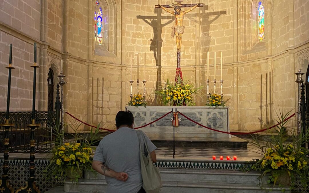 Este lunes 12 de agosto hemos tenido visita a San Juan de los Caballeros