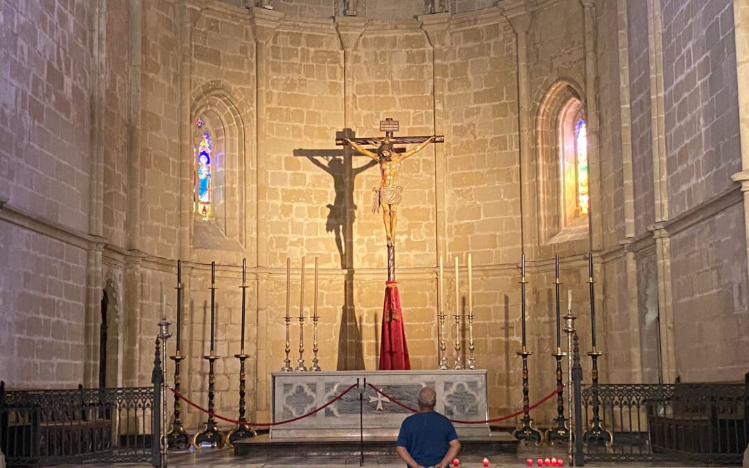 Este lunes 26 de agosto hemos tenido visita a San Juan de los Caballeros