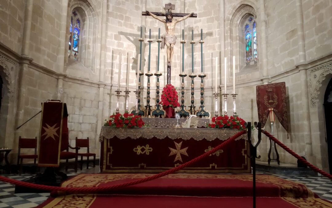 Hoy sábado día 14 Exaltación de la Cruz en San Juan de los Caballeros a las 12.00 horas