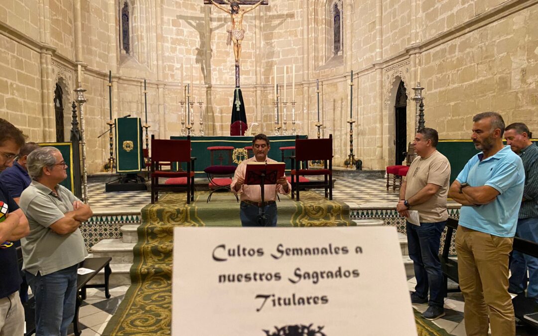 Hoy jueves día 26 Cultos semanales en San Juan de los Caballeros a las 20.30 horas