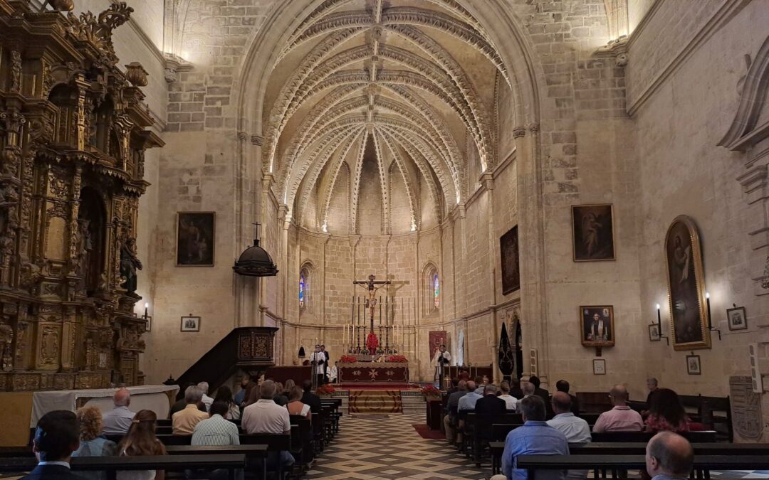 El domingo 14 de septiembre Misa de Hermandad con motivo de la Exaltación de la Cruz a las 12.30 horas en San Juan