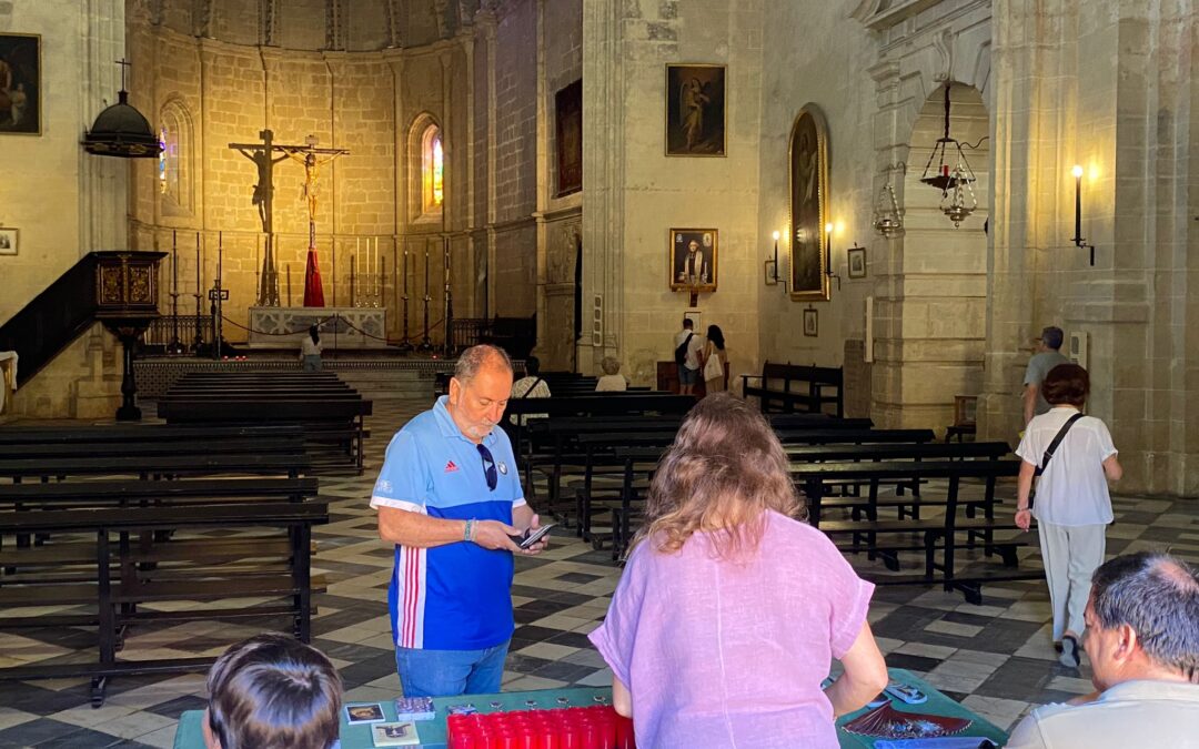 Este lunes 2 de septiembre hemos tenido visita a San Juan de los Caballeros