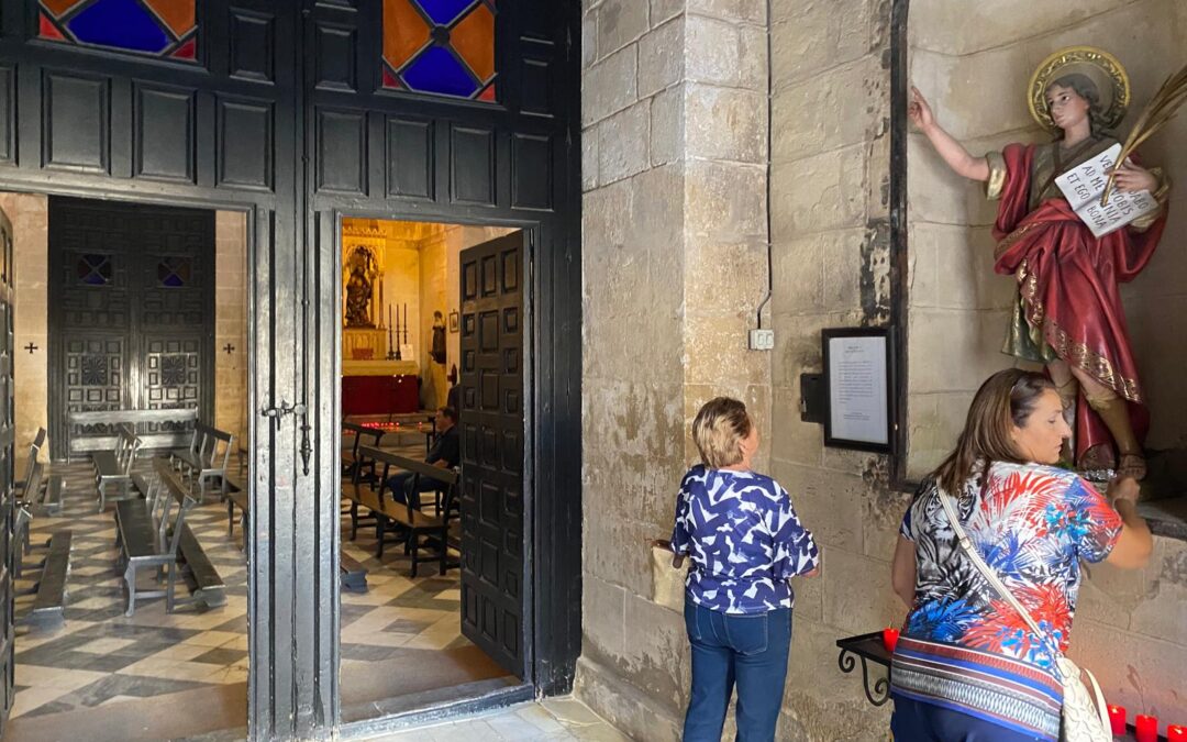 Hoy lunes día 16 de septiembre visita a San Juan de los Caballeros