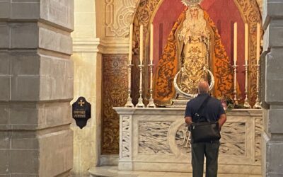 Este lunes 23 de septiembre hemos tenido visita a San Juan de los Caballeros
