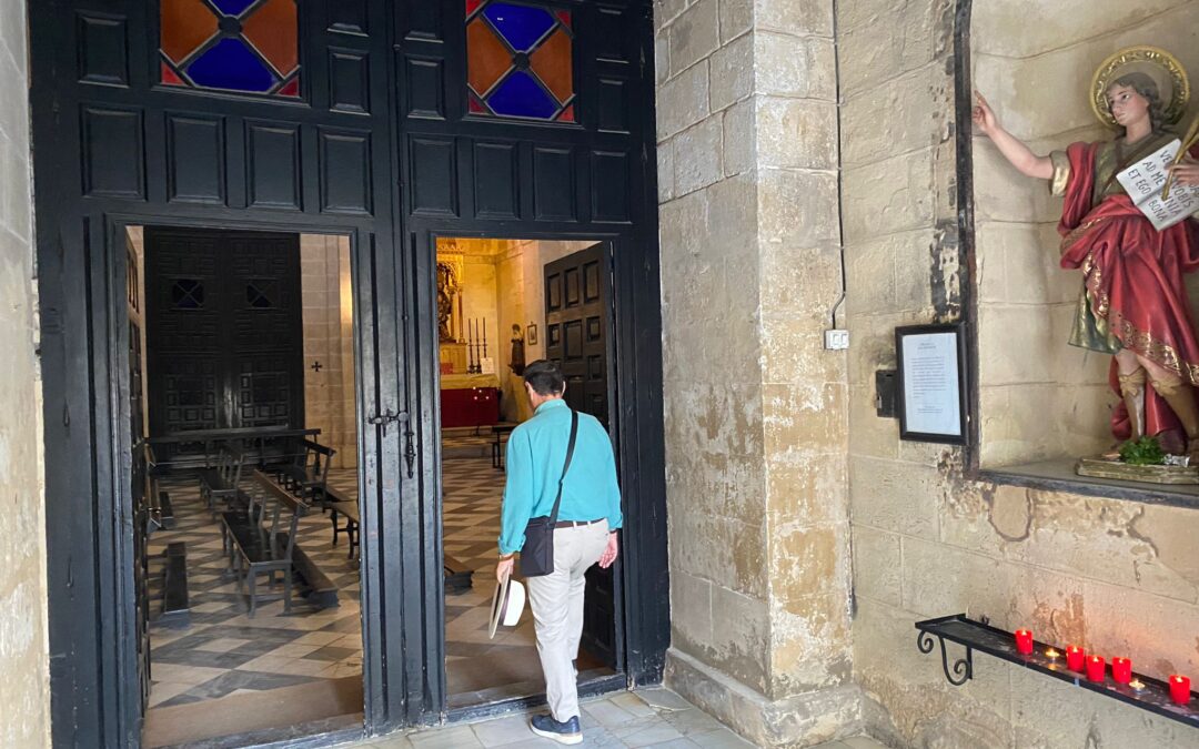 Hoy lunes día 30 de septiembre visita a San Juan de los Caballeros