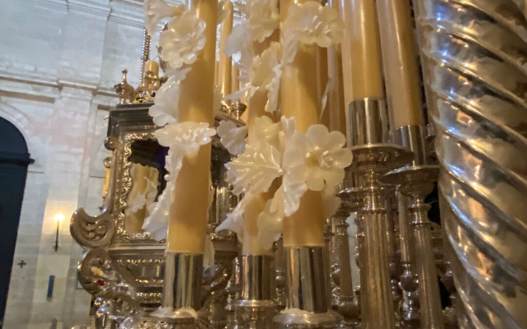 Cera Rizada para Nuestra Señora de las Lágrimas