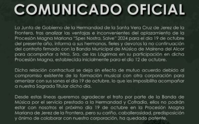 Agradecimiento a la Banda Municipal de Música de Mairena del Alcor