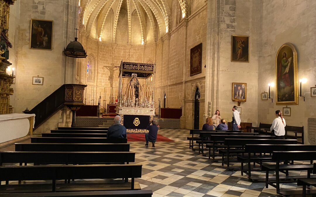 Este lunes 14 de octubre hemos tenido visita a San Juan de los Caballeros