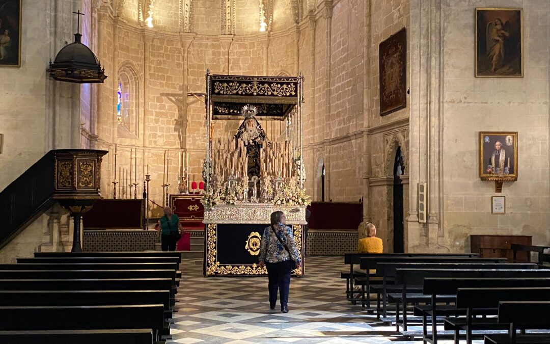 Este lunes 21 de octubre hemos tenido visita a San Juan de los Caballeros