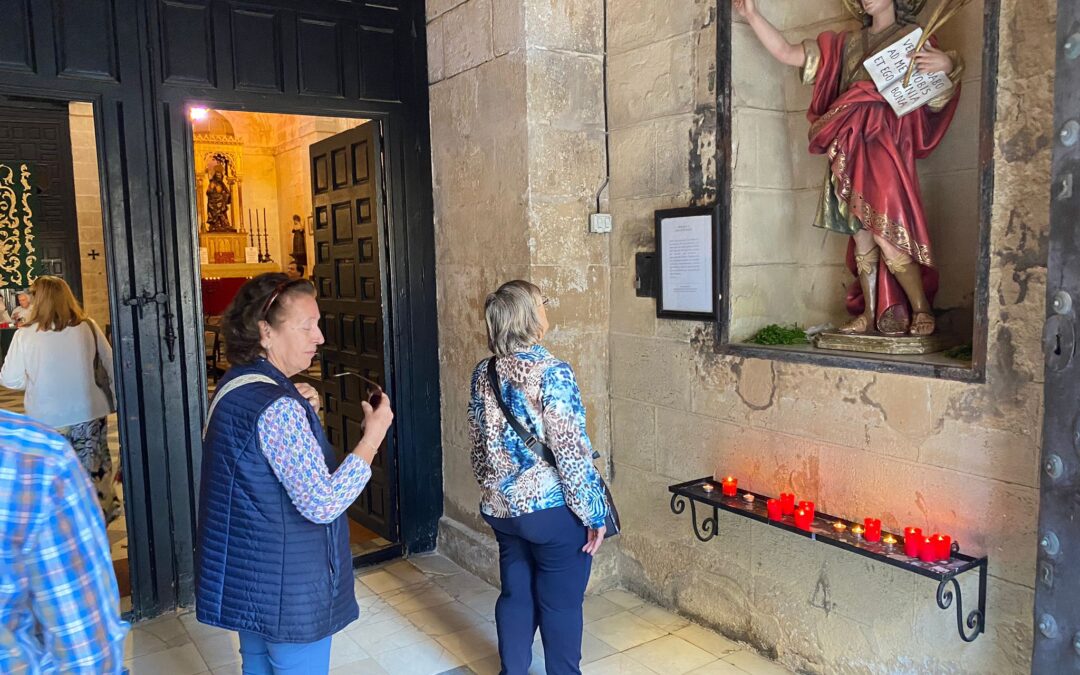 Hoy lunes 28 de octubre visita a San Juan de los Caballeros