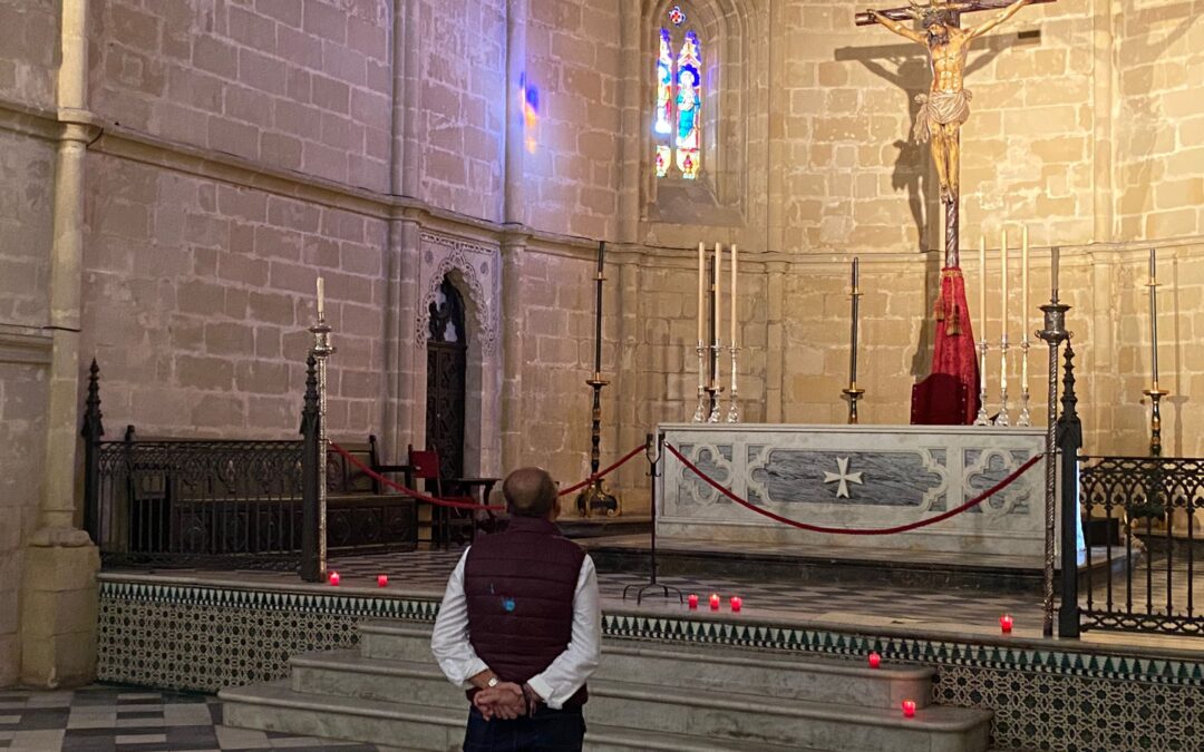 Este lunes 11 de noviembre hemos tenido visita a San Juan de los Caballeros