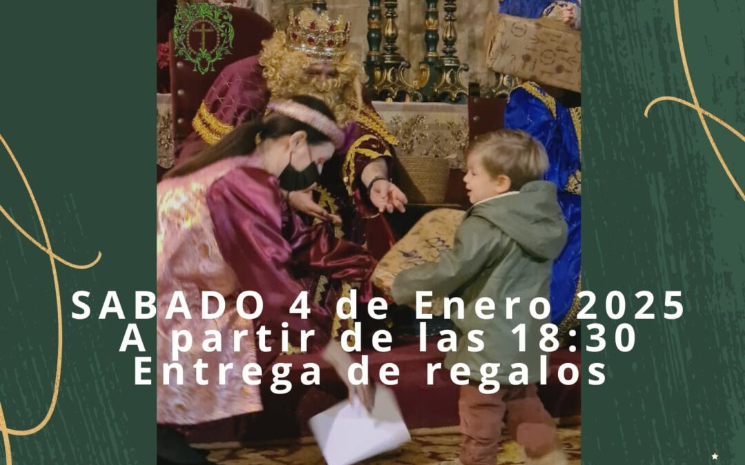 El sábado día 4 de enero los Reyes Magos de la Hermandad visitan San Juan