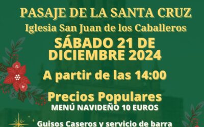 Este sábado día 21 Zambomba de la Hermandad en el Pasaje de la Santa Cruz