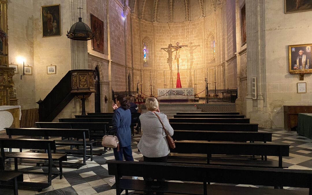 Este lunes 2 de diciembre hemos tenido visita a San Juan de los Caballeros