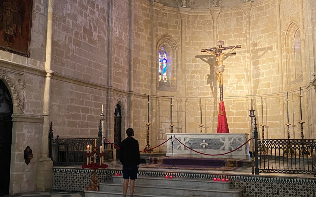 Este lunes 9 de diciembre hemos tenido visita a San Juan de los Caballeros