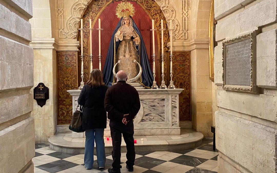 Este lunes 23 de diciembre hemos tenido visita a San Juan de los Caballeros