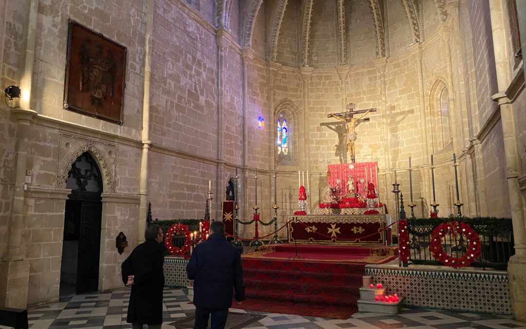 Este lunes 30 de diciembre hemos tenido visita a San Juan de los Caballeros