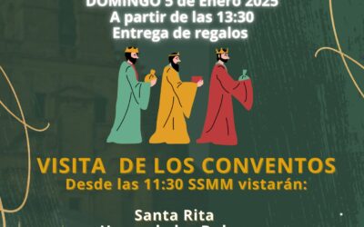 Los Reyes Magos de la Hermandad, serán finalmente el domingo 5 de enero por la mañana