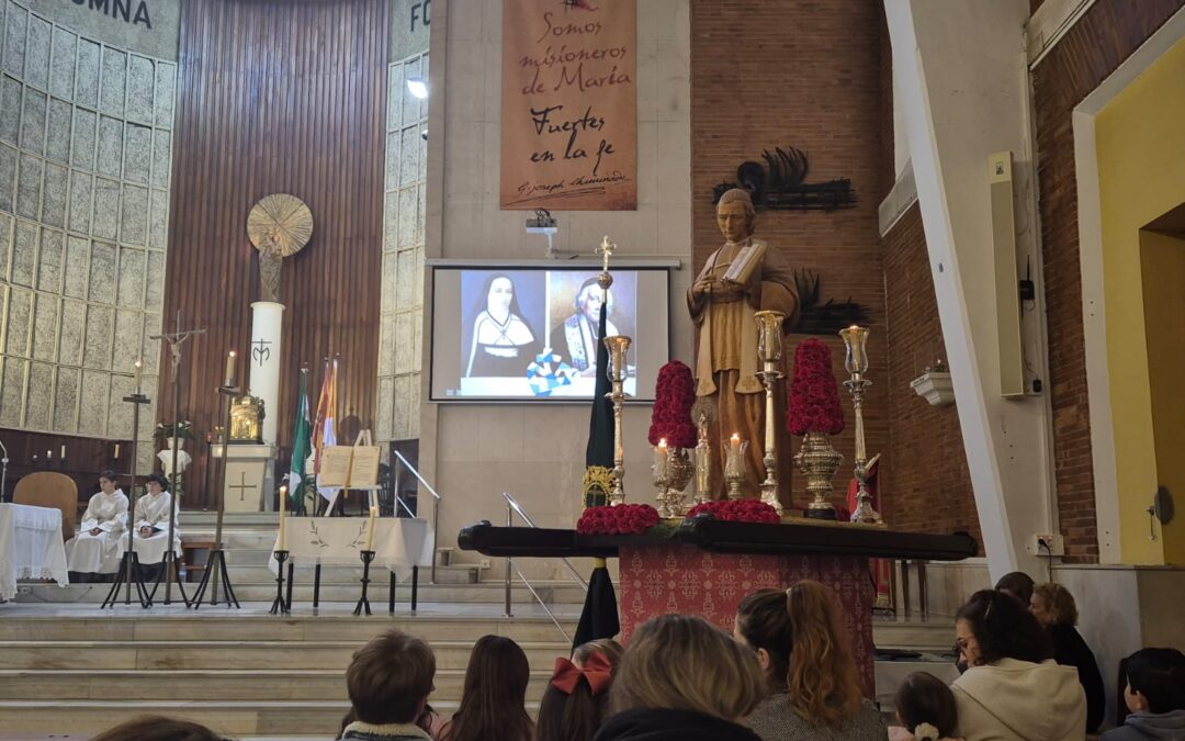 Este domingo día 25 a las 11.30 en el Pilar Solemne Eucaristía en honor del Beato Chaminade