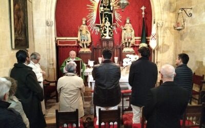 Este lunes 20 de enero hemos celebrado la mensual Misa del Santo Sepulcro en San Juan